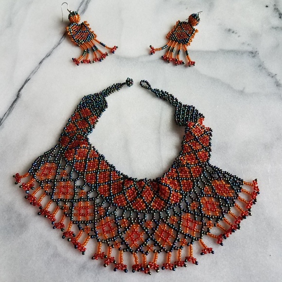 Handmade Fairtrade Choker Necklace from Nepal - Picture 2 of 6